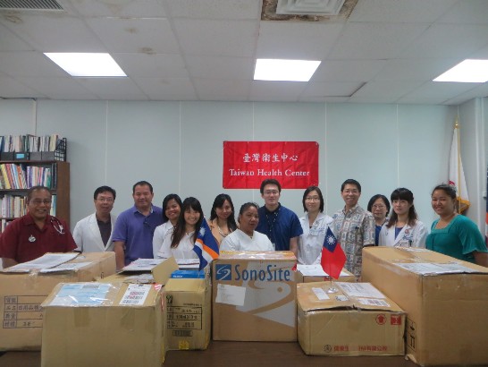 Roc Taiwan Donated Medical Equipment Medici Embassy Of The