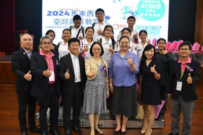 Representative Phoebe Yeh attended the opening ceremony of the 2024 Taiwan Higher Education Fair Kota Kinabalu on May 8, 2024