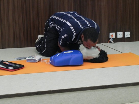 實地表演The CPR Demonstration