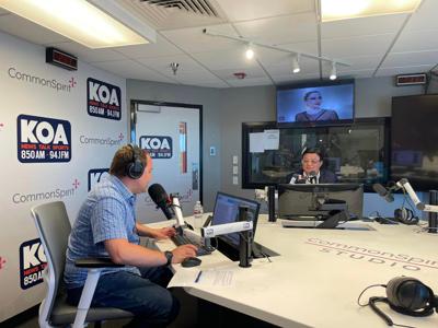 Director General Bill Huang on KOA Radio show "The Mandy Connell"