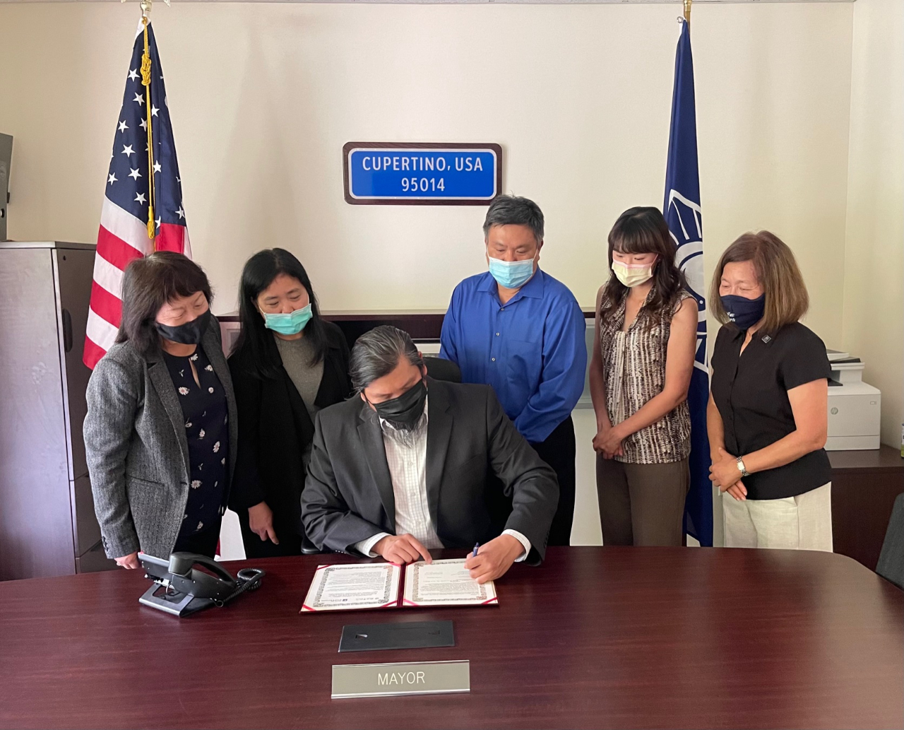 Cupertino City and New Taipei City Knotted Fri... - Taipei Economic and