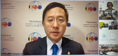 Ambassador Roy Chun Lee joined the opening ceremony of the "3rd EU-Taiwan Occupational Safety and Health Cooperation Meeting"