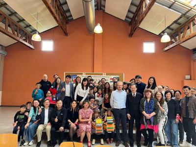 Ambassador Roy Chun Lee and Former Minister of Mainland Affairs Council, Taisan Chiu were invited to attend the Dragon Boat Festival Event hosted by the "Association des Taïwanais de la Grande Région de Luxembourg"!