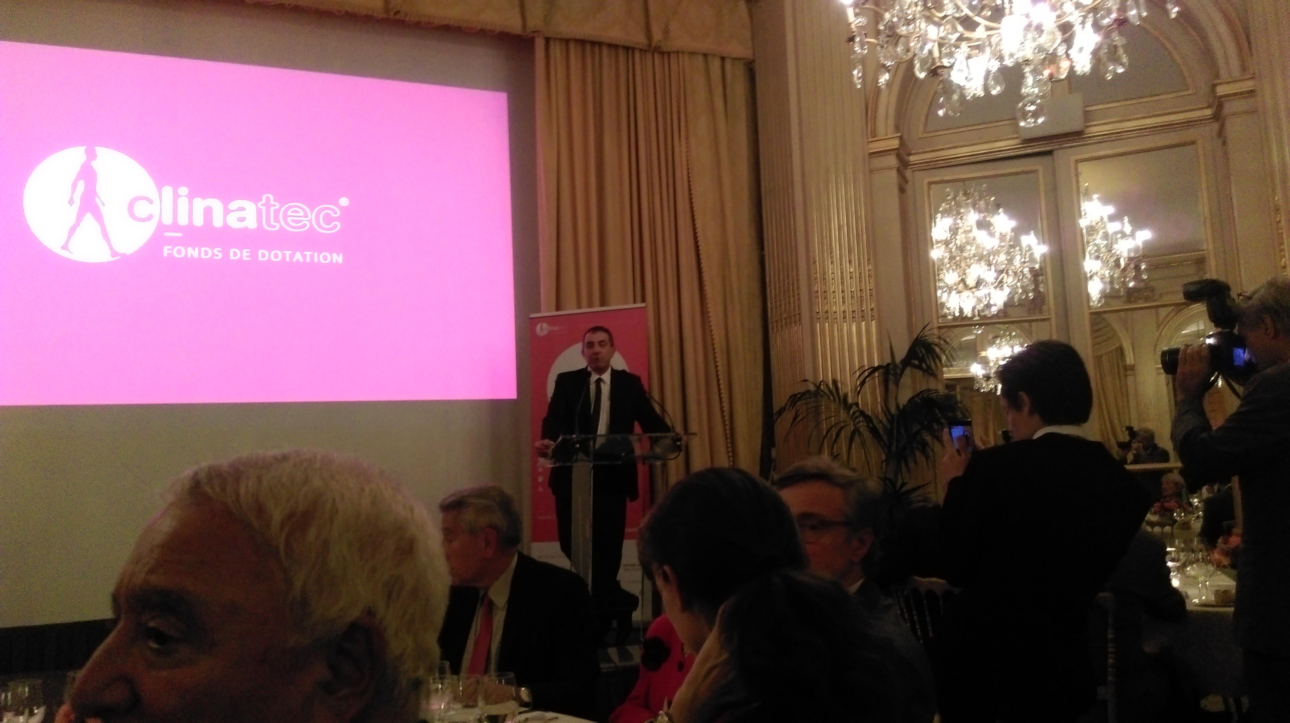 Clinatec基金負責人Thierry Bosc簡介研究成果及願景