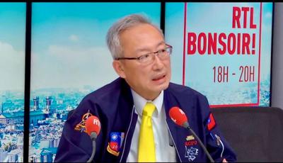 吳大使接受「RTL BONSOIR!」新聞節目專訪