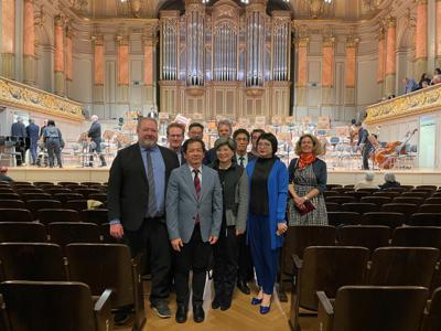 黃代表偉峰受邀參加台灣國家交響樂團4月3日在蘇黎世音樂會。