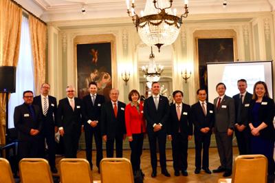本處於3月13日與美國駐瑞士大使館共同舉辦GCTF有關供應鏈安全及經濟韌性研討會