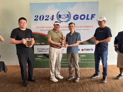 陳俊郎處長赴班加羅爾陪同葛葆萱代表參加第一屆臺灣盃高爾夫球邀請賽