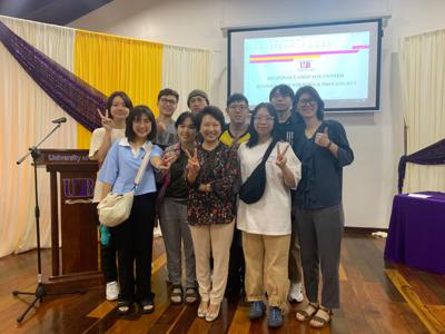 歡迎獲得貝里斯大學「英語課程獎學金計畫」的9位台灣獎學金生(2024/01/16)