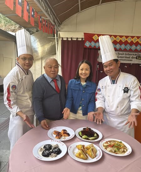2025年「臺灣美食國際巡迴講座」智利僑校中心廚藝示範