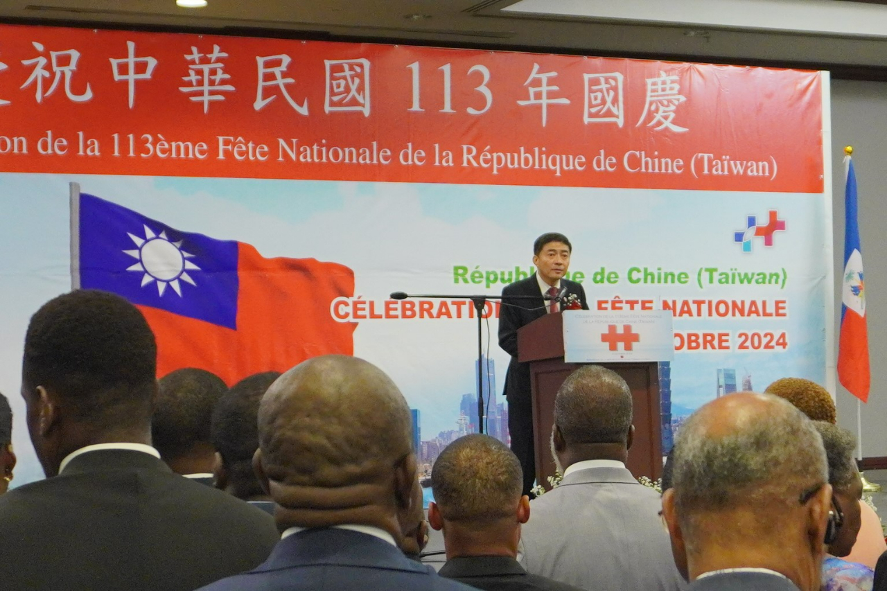 胡大使於致詞時重申加強臺海兩國合作關係之堅強意願，並祝願兩國友誼長存