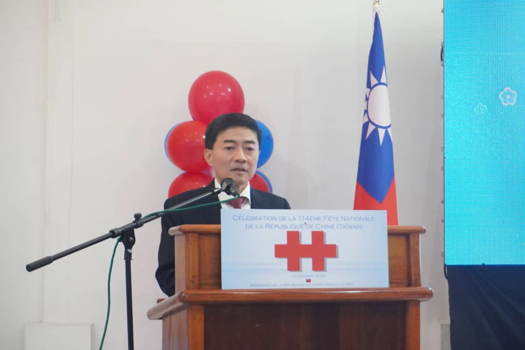 2.胡大使致詞時重申加強兩國合作關係之堅強意願，並祝願兩國友誼長存