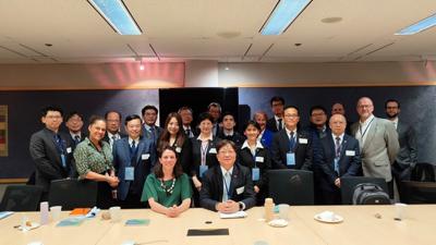 Ministry of Economic Affairs' Hydrogen Promotion Task Force conducted a "Taiwan-Canada Hydrogen Roundtable Meeting" with Canada's Department of Natural Resources (NRCan)