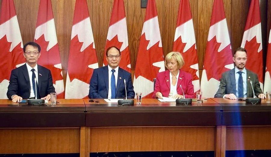 On September 22, Taiwan’s ICAO Action Team, with the support of Canadian cross-party MPs, held an international press conference at the Canadian Parliament. Together, they called on the International Civil Aviation Organization (ICAO) to include Taiwan in order to safeguard regional stability and global aviation safety.