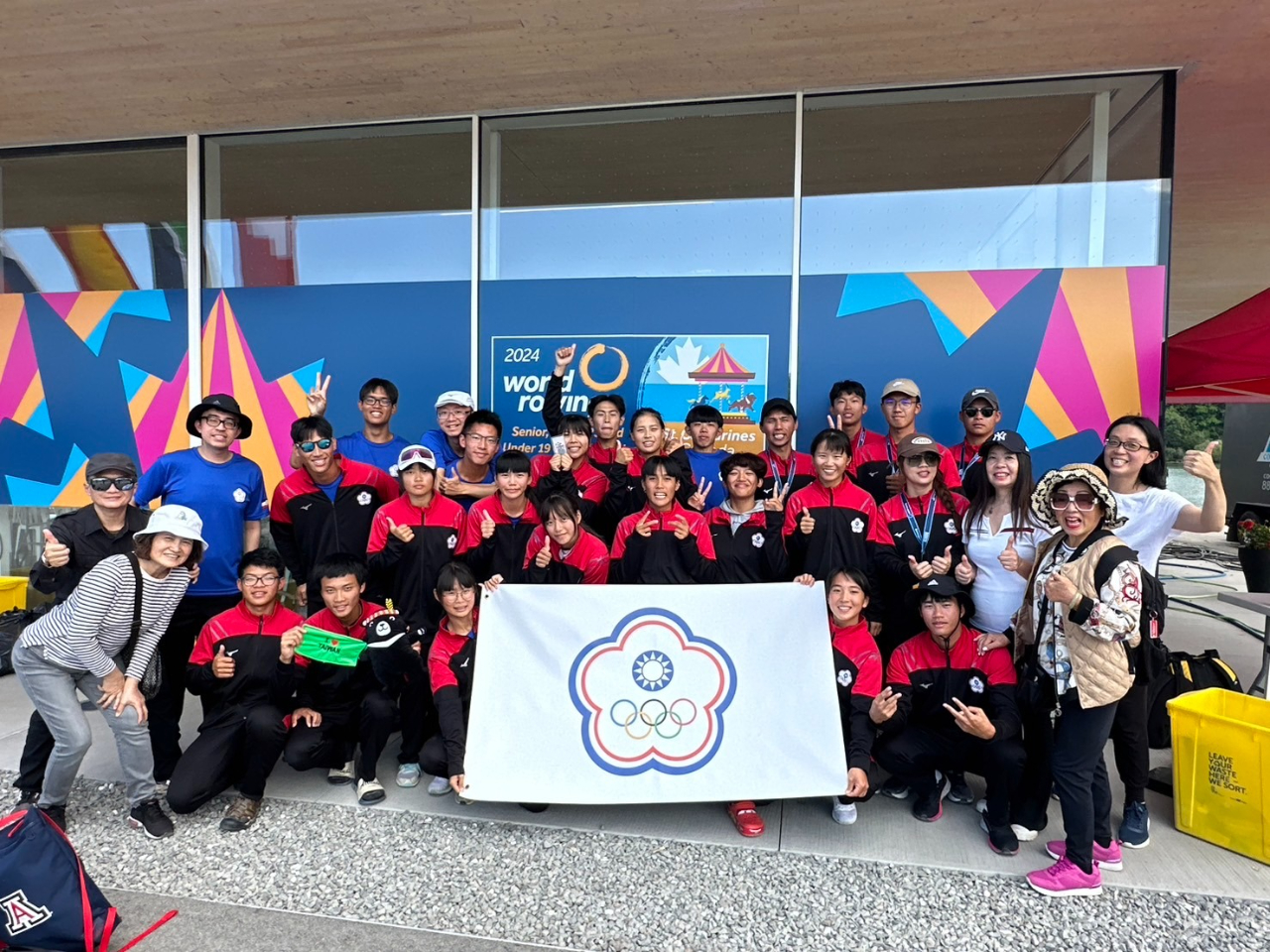 Deputy Nicolas Hong visits Team Taiwan competing at