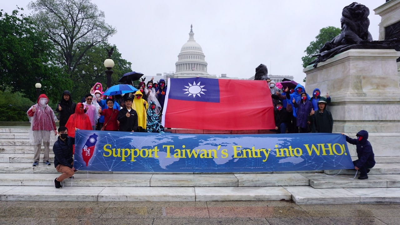 2022 05 07 Overseas Taiwanese Gathered In Dc To Voice Support For