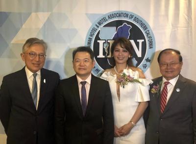 Director General Amino Chi and Mrs. Chi attended the 49th Annual Gala of Taiwan Hotel and Motel Association of Southern California at The Westin Bonaventure Hotel and Suites Los Angeles on June 16, 2024.