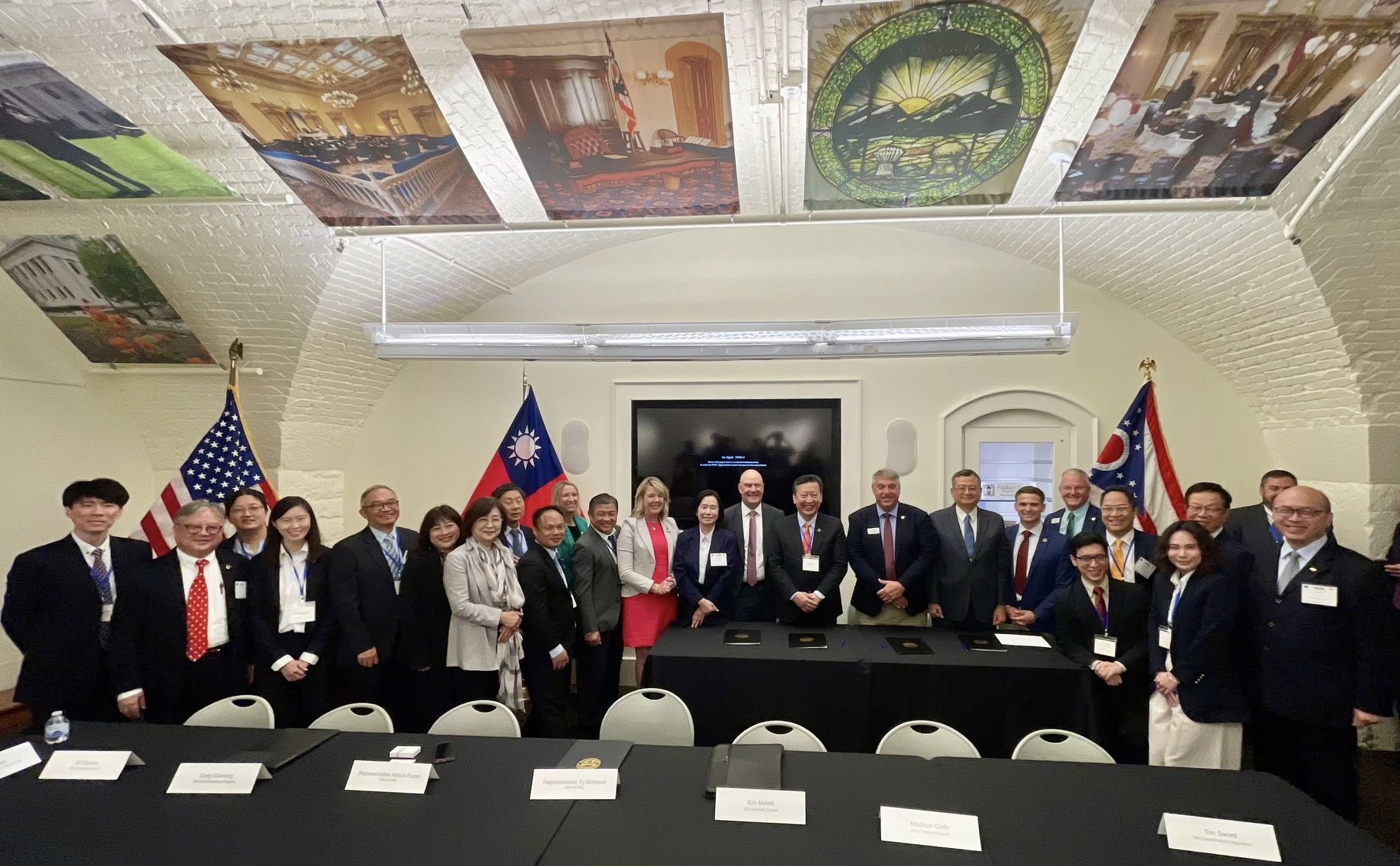 2025 Taiwan Agricultural Trade Goodwill Mission Signed LOIs with Ohio Representatives from State Government and Associations