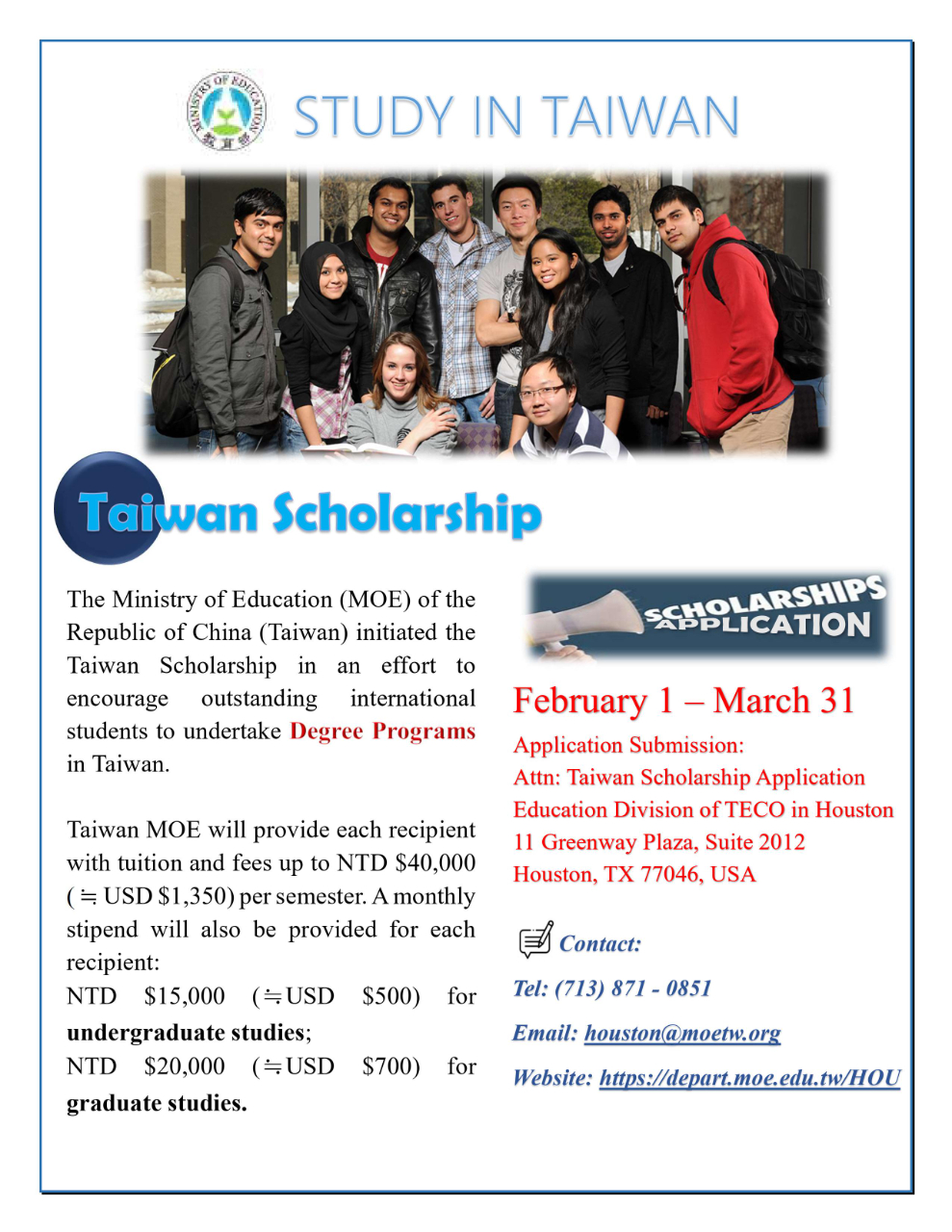 taiwan-scholarship-2023-flyer