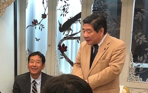 駐大阪辦事處李世丙處長與大阪府高石市阪口伸六市長 和泉市辻宏康市長及京都府 兵庫縣 大阪市議 台北駐大阪經濟文化辦事處