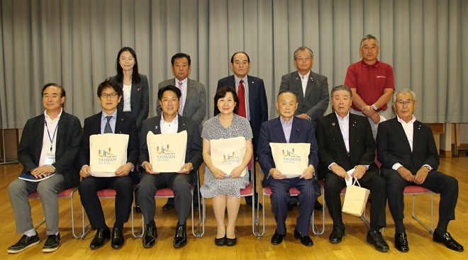 9 23 張處長淑玲赴靜岡縣拜會下田市松木正一郎市長 南伊豆町岡部克仁町長 台北駐日經濟文化代表處橫濱分處yokohama Branch Taipei