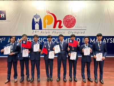 Taiwanese Students Clinched 3 Golds, 5 Silvers At 2024 Asian Physics Olympiad.