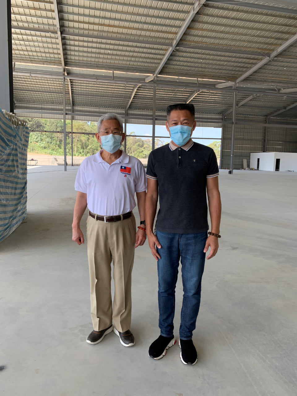 Ambassador Peiyung Hsu of the Taipei Economic and Cultural Office in the  Philippines under the invitation of MSK Group Chairman Simon Su visited the  TIPO Hightech Eco Park (THEP) in Subic Bay