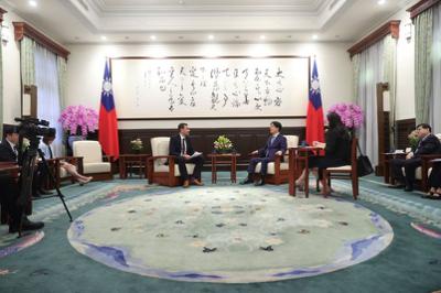 President Lai gives interview to Time Magazine
